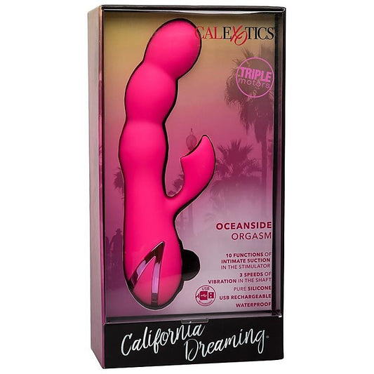 California Dreaming Oceanside Silicone Rabbit Vibrator