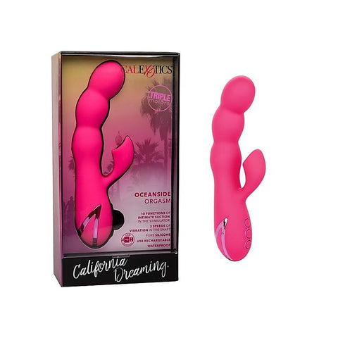 California Dreaming Oceanside Silicone Rabbit Vibrator