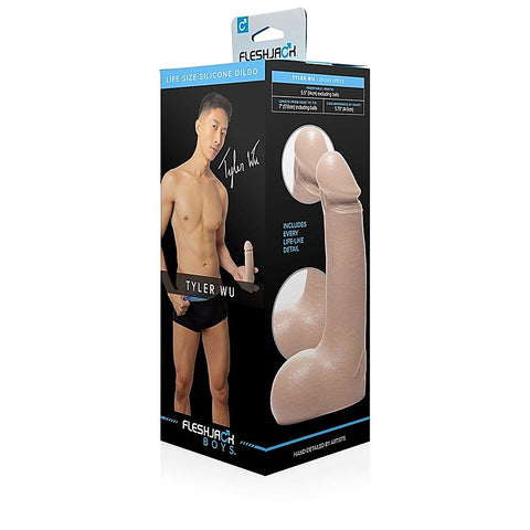 Tyler Wu Realistic Silicone Dildo by Fleshjack