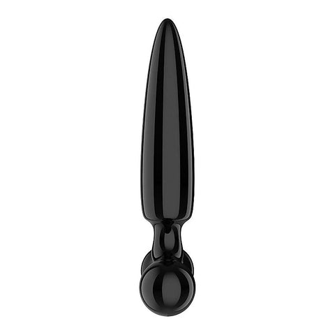 Triple Crystal 1 Glass 3-in-1 Butt Plug by Satisfyer