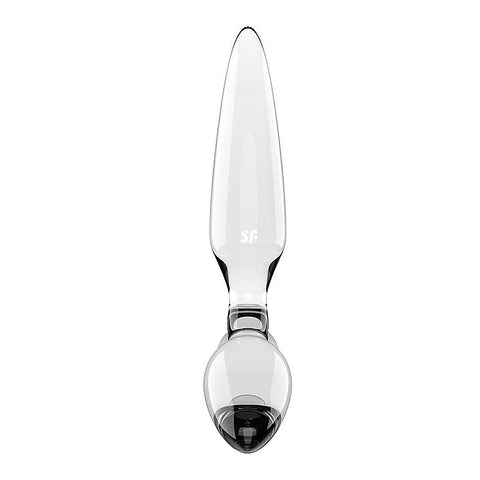 Triple Crystal 2 Glass 3-in-1 Anal Plug by Satisfyer