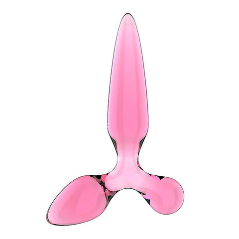 Triple Crystal 2 Glass 3-in-1 Anal Plug by Satisfyer