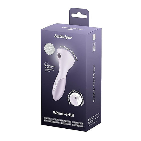 Wand-erful Rechargeable Air Pulse Wand Massager by Satisfyer
