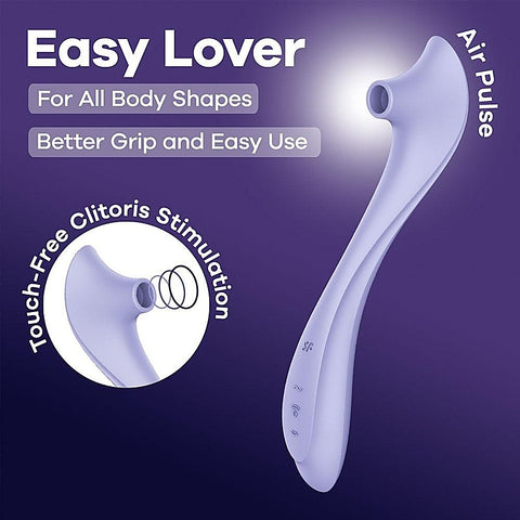 Easy Lover Air Pulse Clitoral Stimulator by Satisfyer