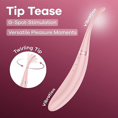 Tip Tease G Spot Vibrator by Satisfyer