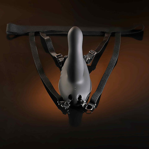 Come Closer Vibrating Strap-On with Remote by Evolved