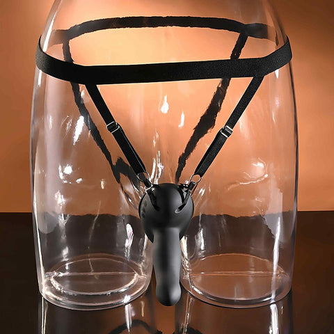 Come Closer Vibrating Strap-On with Remote by Evolved