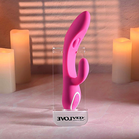 G-TAPPER USB Rechargeable Rabbit Vibrator by Evolved