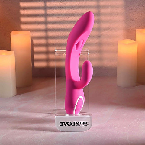 G-TAPPER USB Rechargeable Rabbit Vibrator by Evolved