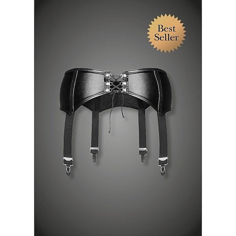 Sexy Garter Belt with Erotic Back Lacing by Noir Handmade