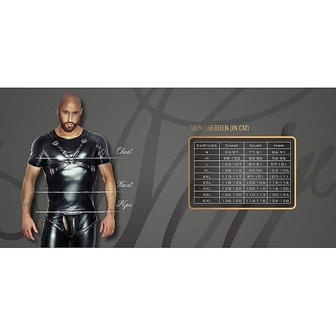 Decadence Powerwetlook Men's Shorts by Noir Handmade