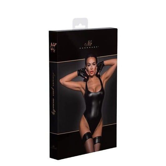 Captivating Wetlook Fetish Bodysuit by Noir Handmade
