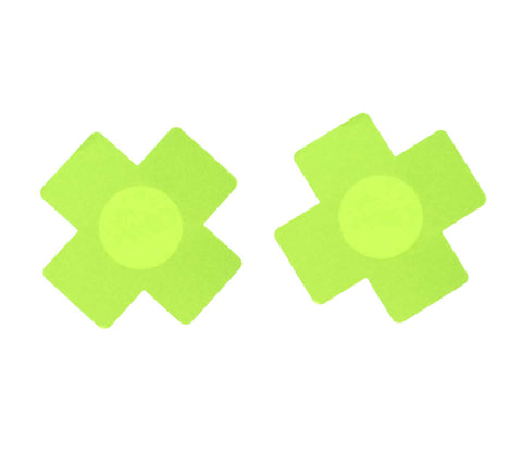Cross Nipple Sexy Pasties by Love In Leather
