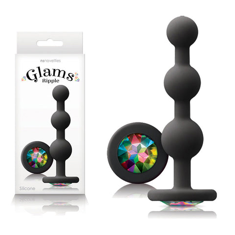 Glams Ripple Butt Plug by NS Novelties