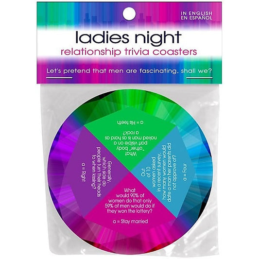 Ladies Night Trivia Coasters by Kheper Games