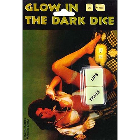 Glow In The Dark Foreplay Dice by Hua Novelties