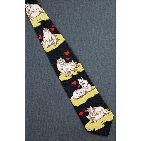 Naughty Pig Neck Tie by Hua Novelties