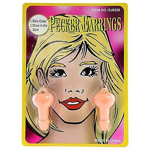Pecker Earrings by Maxpassion
