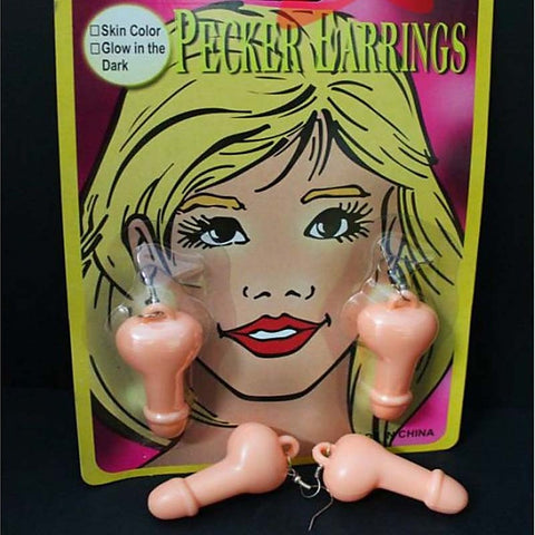Pecker Earrings by Maxpassion