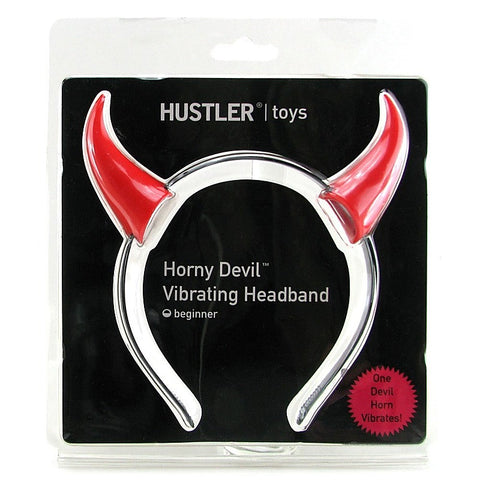 Horny Devil Vibrating Headband by Hustler