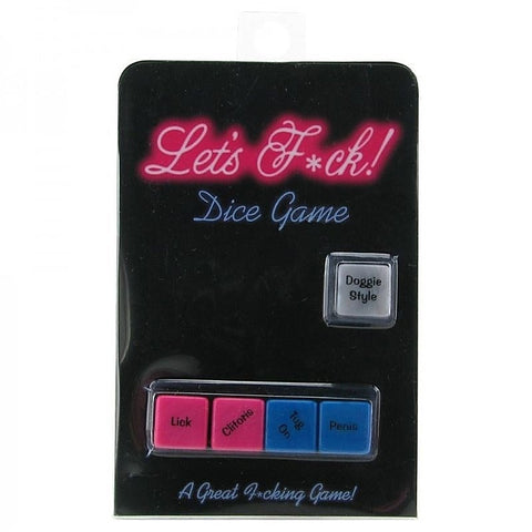 Let's f*ck Adult Dice Game by Kheper Games