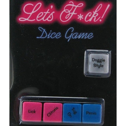 Let's f*ck Adult Dice Game by Kheper Games