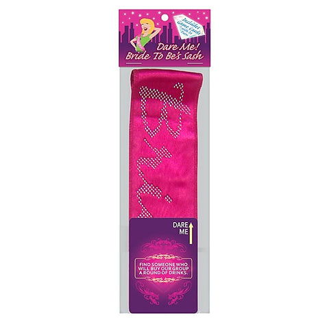 Dare Me! Bride-To-Be Sash by Kheper Games
