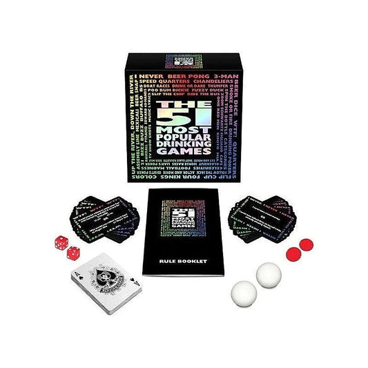 51 Most Popular Drinking Games by Kheper Games