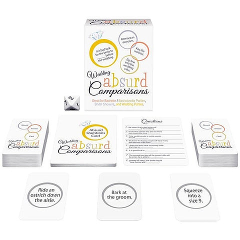 Wedding Absurd Comparisons Adult Card Game by Kheper Games