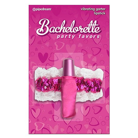 Bachelorette Vibrating Garter Lipstick by Pipedream