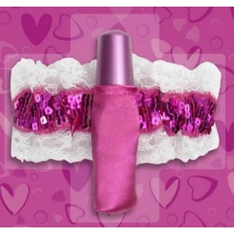 Bachelorette Vibrating Garter Lipstick by Pipedream