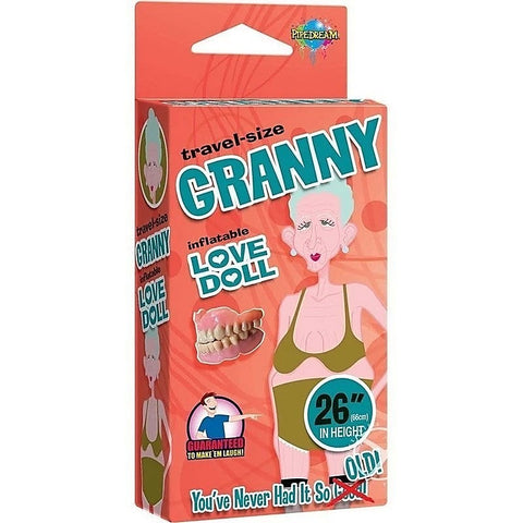 Granny Travel Size Inflatable Love Doll by Pipedream