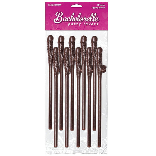 Bachelorette Party Dicky Sipping Straws by Pipedream