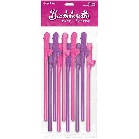 Bachelorette Party Dicky Sipping Straws by Pipedream