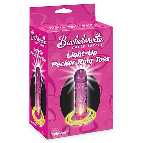 Light Up Pecker Ring Toss Game by Pipedream Products