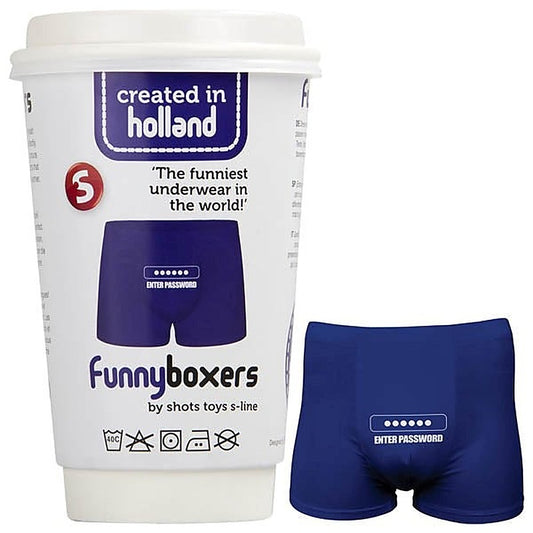 S-Line Funny Boxers Enter Password by Shots Toys
