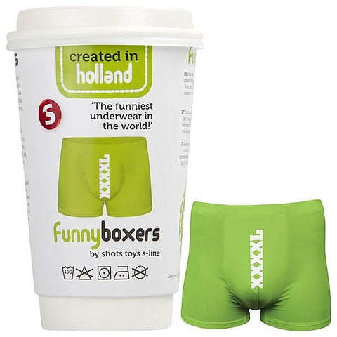 S-Line Funny Mens Boxers by Shots Toys