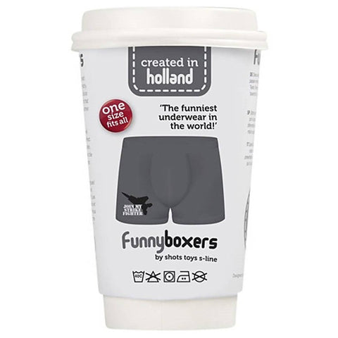 S-Line Funny Boxers Join My Strike Fighter by Shots Toys
