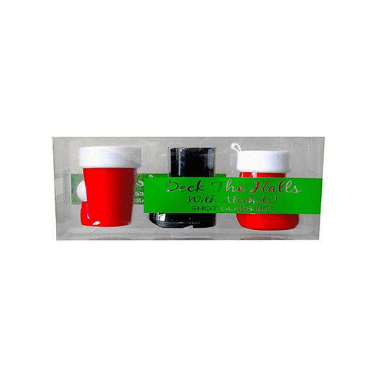 Deck The Halls Shot Glass by Kheper Games