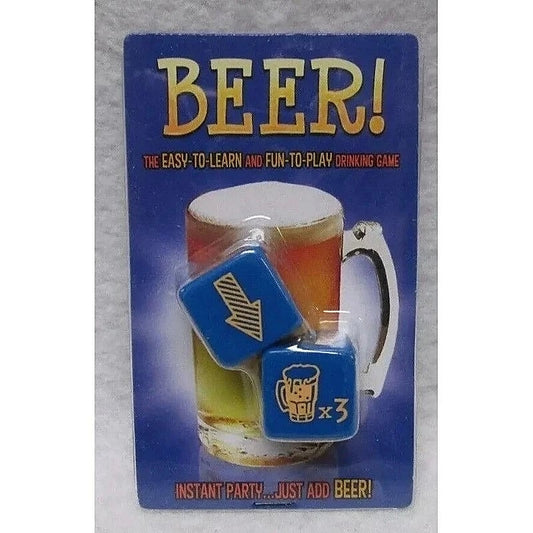 Beer! Dice Adult Drinking Game by Kheper Games