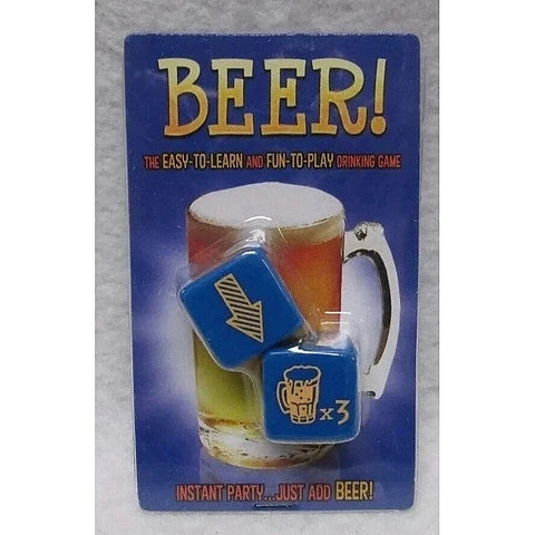 Beer! Dice Adult Drinking Game by Kheper Games