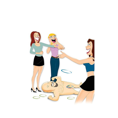 Midget Man Inflatable Ring Toss by Pipedream Products