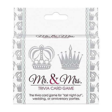 Mr and Mrs Trivia Card Game by Kheper Games