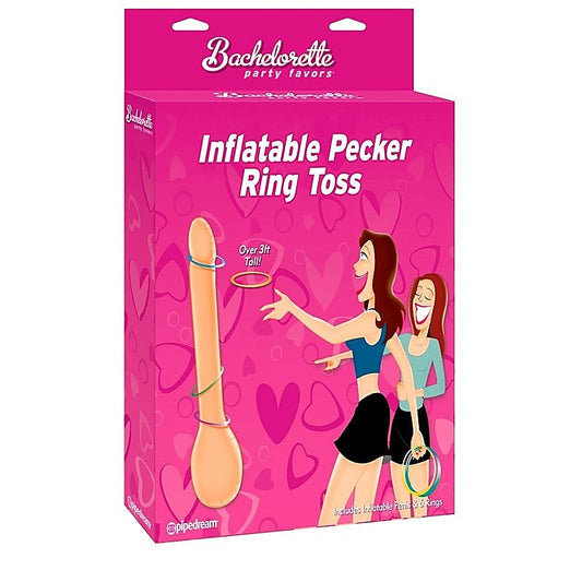 Bachelorette Party Inflatable Pecker Ring Toss by Pipedream