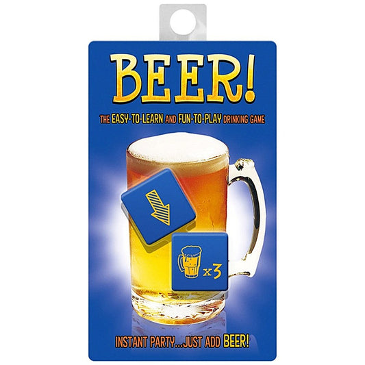 Large Beer! Dice Adult Game by Kheper Games