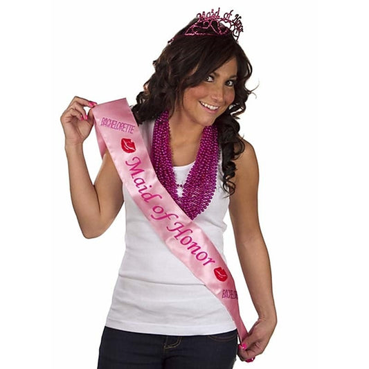 Pink Maid of Honor Sash by Pipedream Products