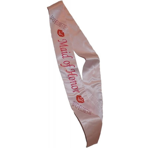Pink Maid of Honor Sash by Pipedream Products