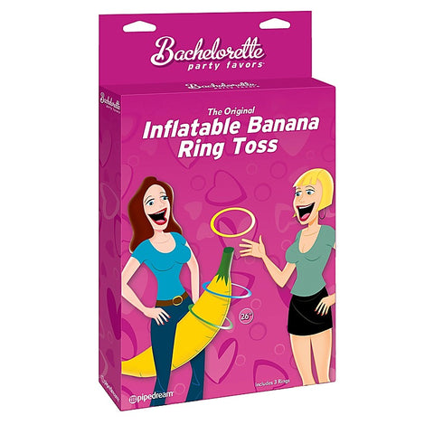 Bachelorette Party Inflatable Banana Ring Toss by Pipedream
