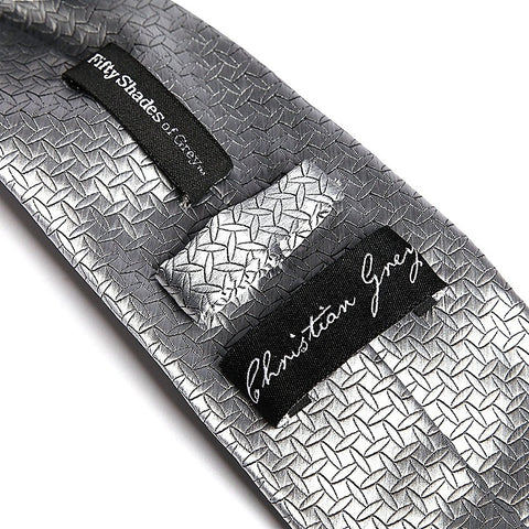 Christian Grey's Silver Tie by Love Honey
