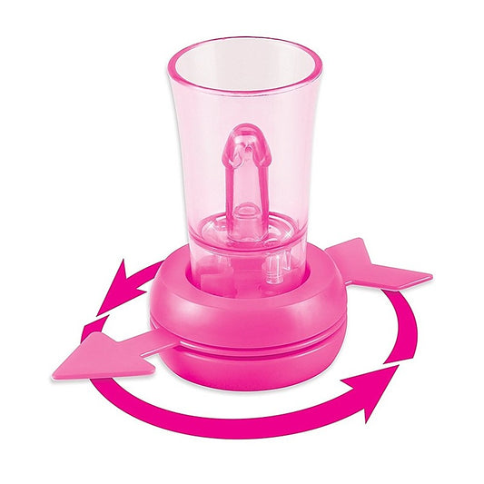 Bachelorette Party Pecker Shotglass Spinner by Pipedream